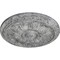 Ekena Millwork Kirke Ceiling Medallion (Fits Canopies up to 3 3/4"), 15 3/4"OD x 5/8"P, Ultra Pure White Crackle CM16KIUWC - alternate 3